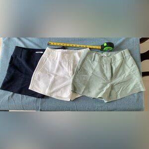Reiss shorts, Sz 6, LOT OF 3, white, navy, mint, EUC 💕